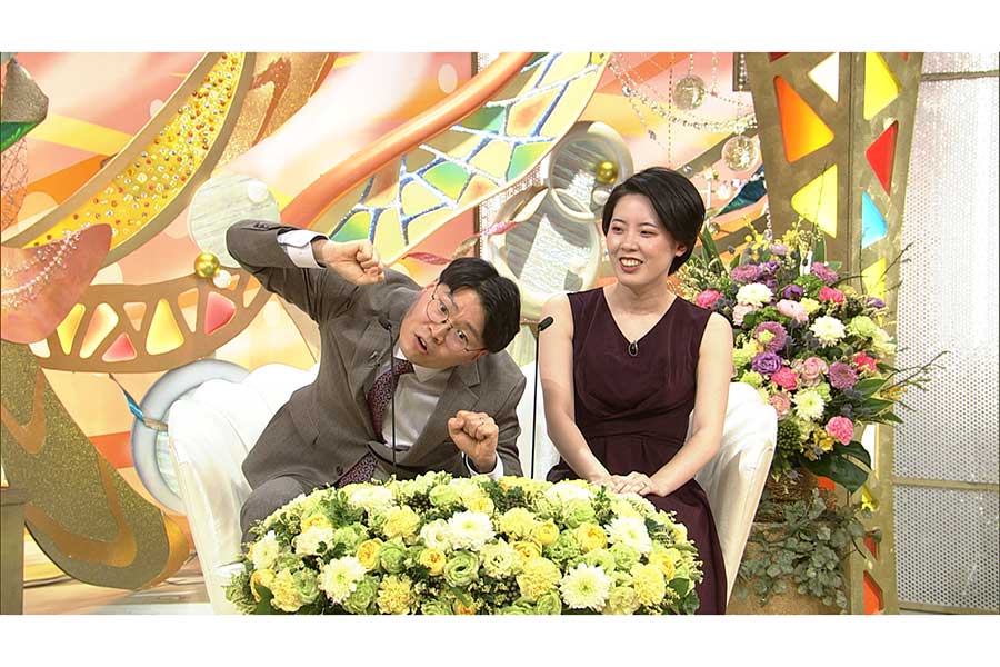 『新婚さんいらっしゃい！』に日韓カップルが登場【写真：(C)ABCテレビ】