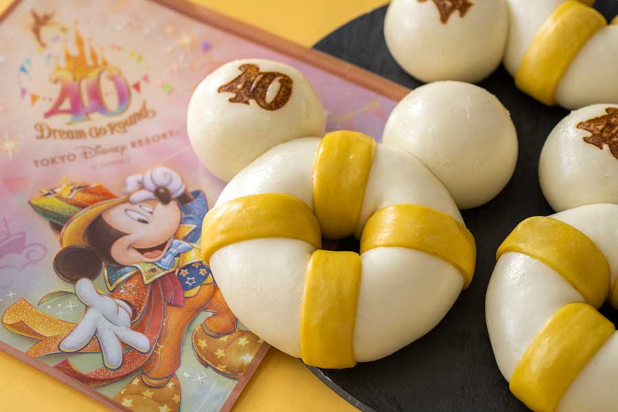 TDR40周年SPメニュー発表 「ミッキーうきわまん」が両パークに登場