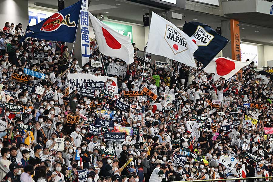WBCで触れた日本の観客の熱量に米選手が驚き（写真はイメージ）【写真：Getty Images】