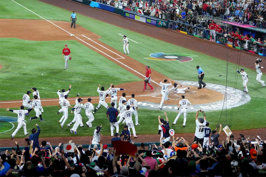 劇的勝利の裏で“周東の足”がトレンド入り　ネット民衝撃「大谷抜かすかおもーた」【WBC】