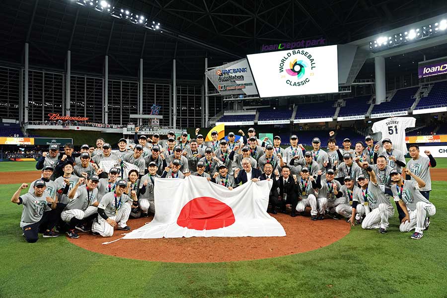 侍ジャパン、WBC優勝時の貴重アイテム寄贈　米博物館が“実物”紹介「うわー！」