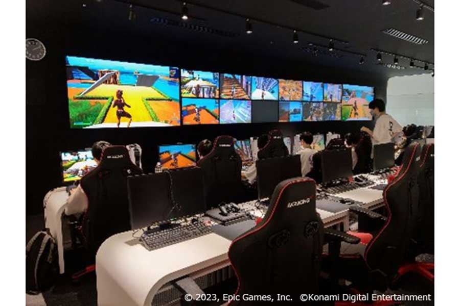 株式会社コナミデジタルエンタテインメントが「KONAMI eスポーツ学院」を設立【写真：(C)2023, Epic Games, Inc.／(C)Konami Digital Entertainment】