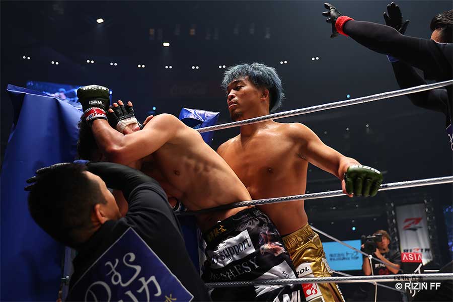 【RIZIN】“ロープ外”KO負けの瀧澤謙太「押し込みがあった」　再戦に意欲「金網でしたい」