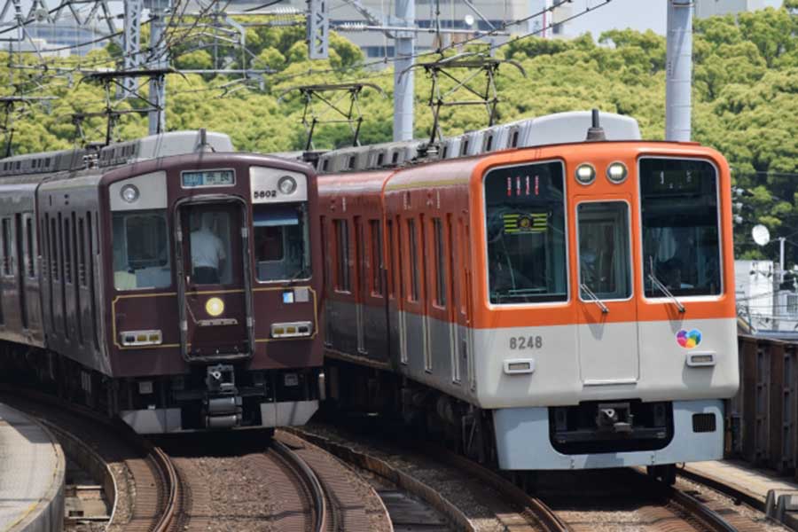 近鉄と阪神の列車が阪神なんば線を介して直通する（写真はイメージ）【写真：写真AC】
