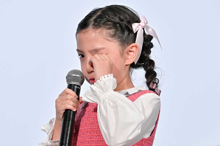 トットちゃん役の大野りりあな、5歳から黒柳徹子に憧れ　ステージで涙「世界を変える女優さんに」