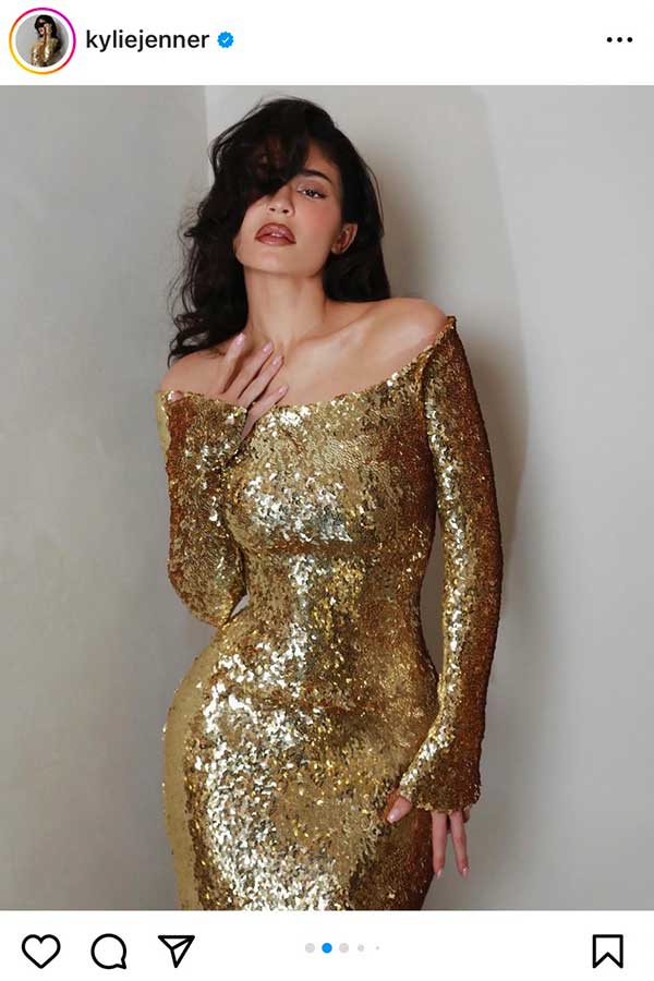 カイリー・クリステン・ジェンナーの実際の投稿【写真:インスタグラム(@kyliejenner)より】