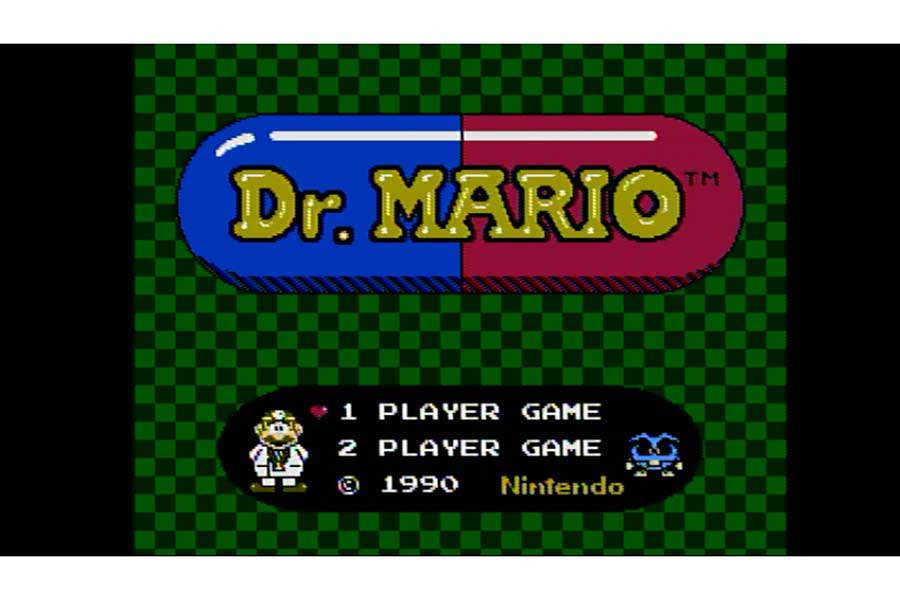 『ドクターマリオ』【画像：(C)1990 Nintendo】