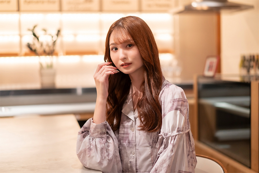 「ミスコンで自信が持てた」と語った鈴木梨恩さん【写真：舛元清香】