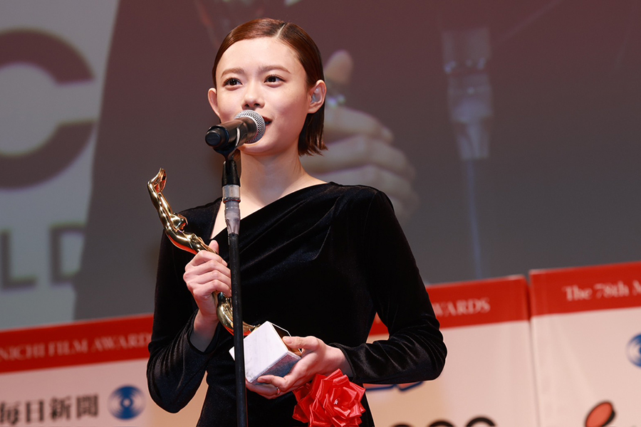 杉咲花へのオファー理由は「表現の幅」　女優主演賞を受賞に笑み「光栄に思っています」