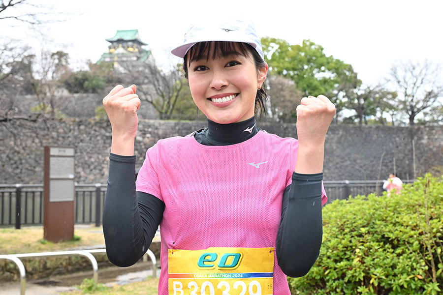 MBS前田春香アナ、大阪マラソン完走「もう走りたくない」　初挑戦で5時間10分を記録