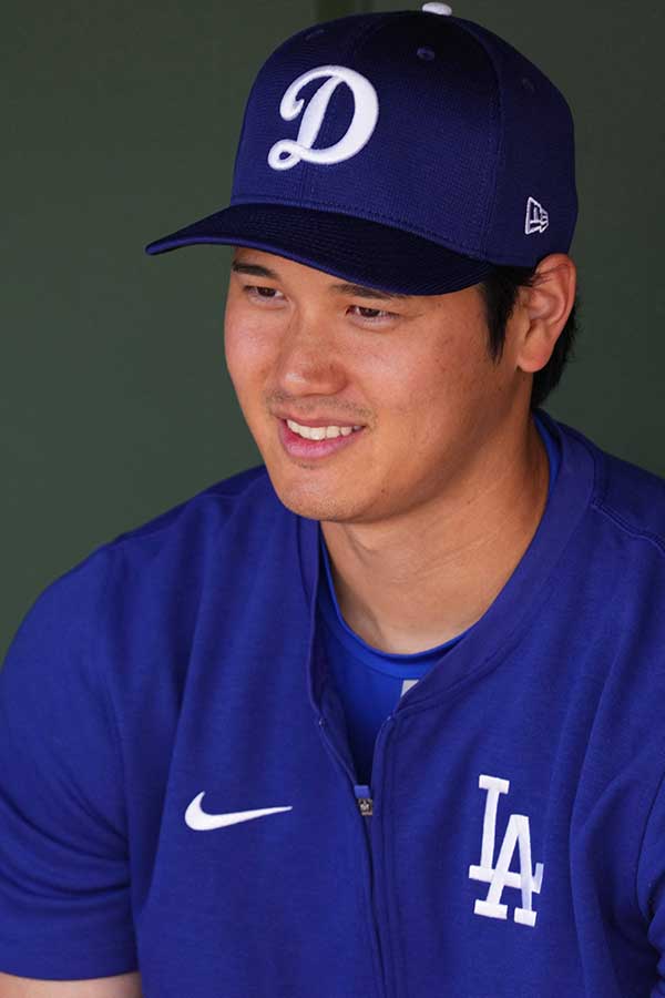 ドジャースの大谷翔平【写真：ロイター】