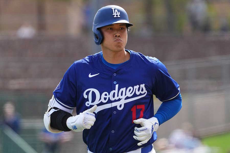 ドジャースの大谷翔平【写真：ロイター】