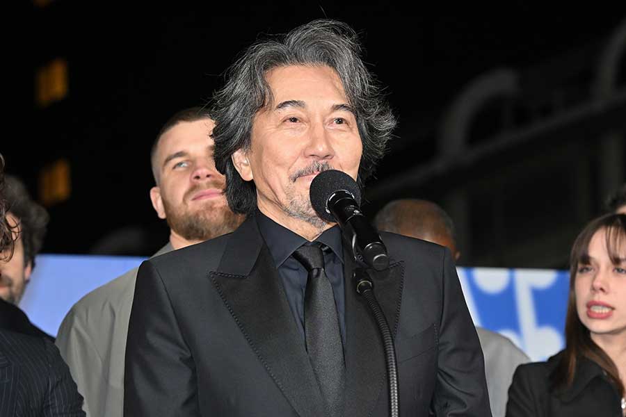 『横浜フランス映画祭 2024』に出席した役所広司【写真：ENCOUNT編集部】