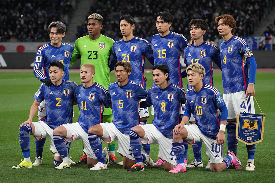 サッカー日本代表【写真：Getty Images】