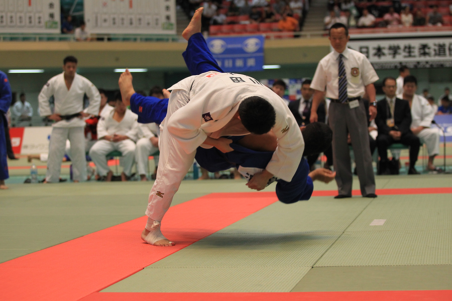 「2024年度全日本学生柔道優勝大会」を放送する【写真：(C)BS11】