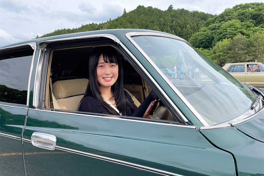 人生で初めて購入した車は驚きの1台　JK時代に旧車に興味　前オーナー「まさか女の子とは」