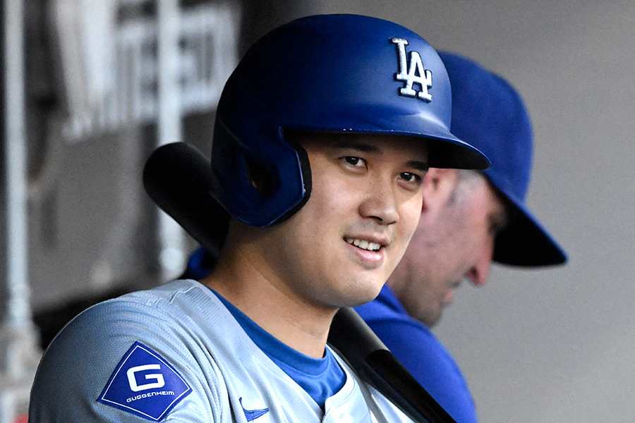 ドジャースの大谷翔平【写真：ロイター】