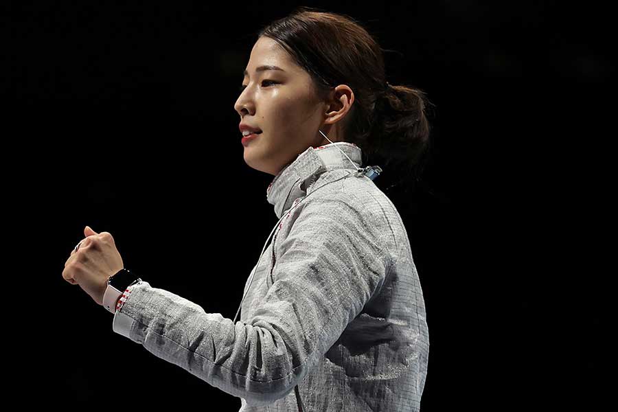 江村美咲（2021年撮影）【写真：Getty Images】