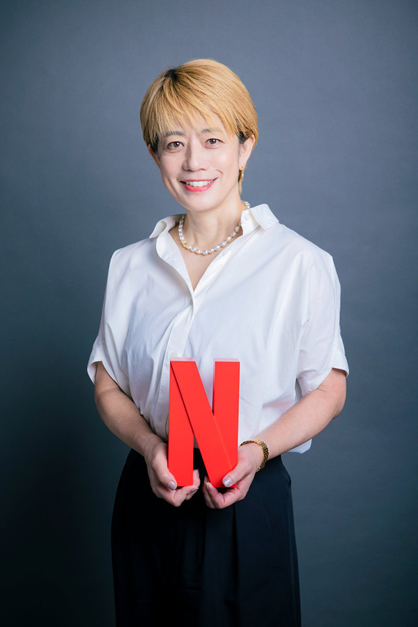 磯山晶プロデューサーと5年契約を結んだことを報告【写真：X（＠NetflixJP）より】