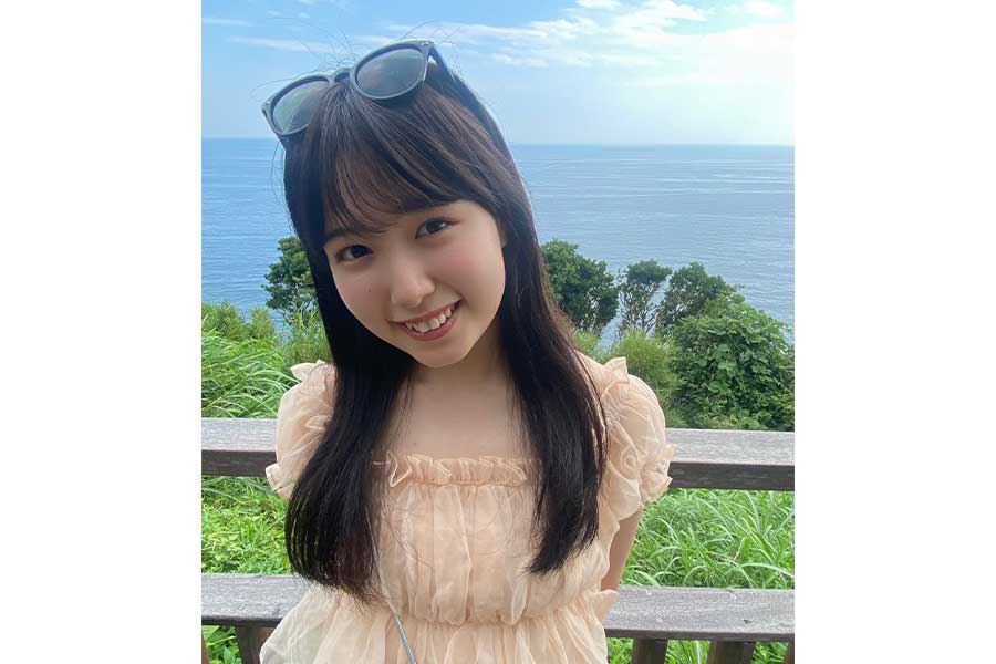 辻村麻琴プライベートショット「学校終わりに江の島に行った時の写真です！」【写真：本人提供】