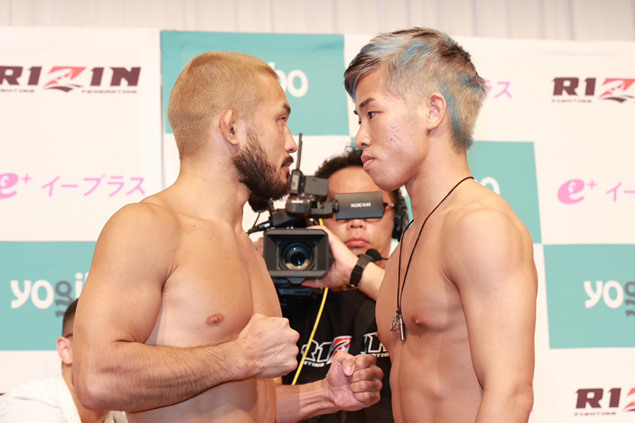 【RIZIN】扇久保博正、フェイスオフでまさかの“激昂”　感情むき出しの姿に会場仰天