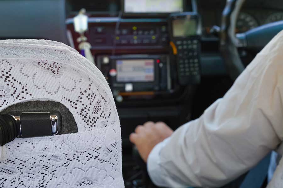 タクシーの太っ腹な乗車が話題だ（写真はイメージ）【写真：写真AC】