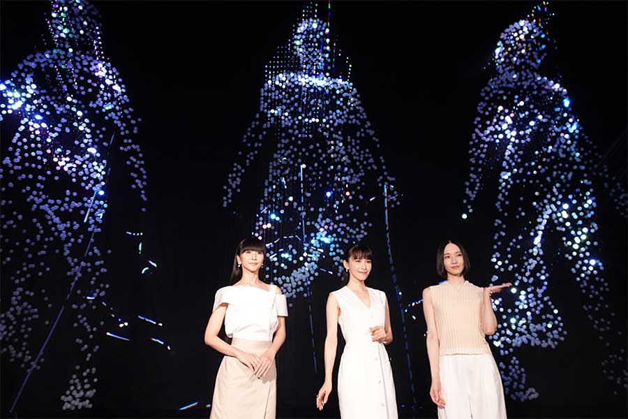 「Perfume Disco-Graphy 25年の軌跡と奇跡」は10月14日まで開催中【写真：ENCOUNT編集部】