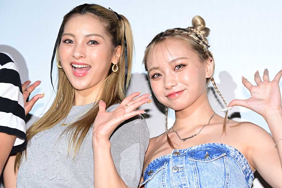 ゆきぽよ＆ゆみちぃ姉妹、夏ギャルファッションでイベント登場　女優アピール「普段はギャルタレント」