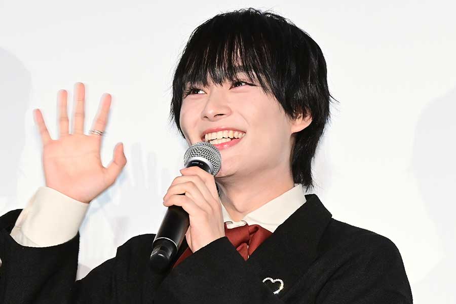 イベントに登壇したなにわ男子・大西流星【写真：ENCOUNT編集部】