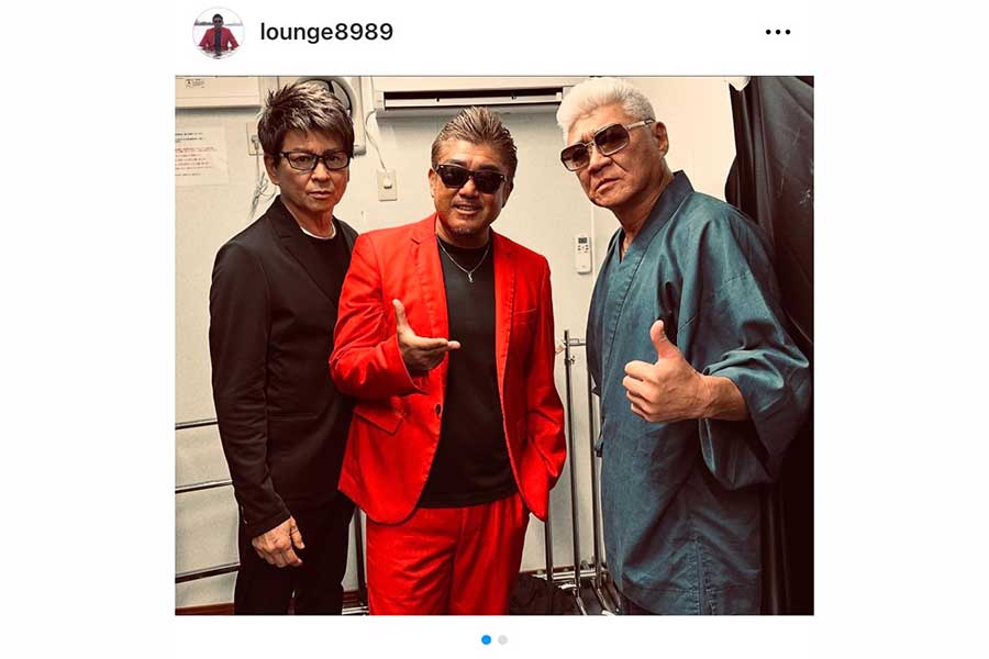 バン仲村の実際の投稿【写真：インスタグラム（@lounge8989）より】