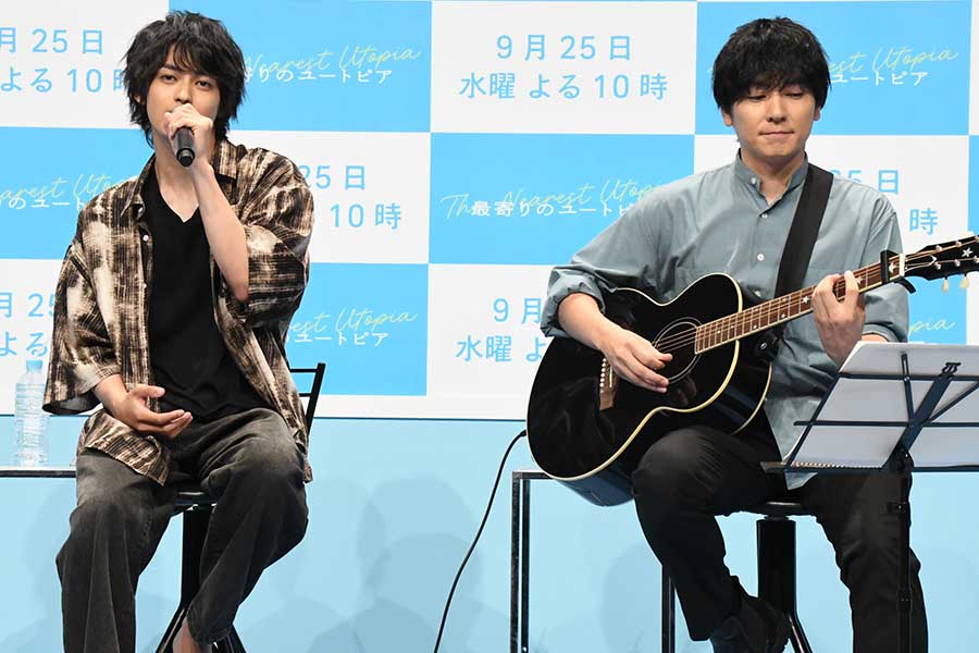 神尾楓珠、美声で生歌披露　会場うっとり＆北香那感極まるもまさかの告白「家族で一番歌が下手」