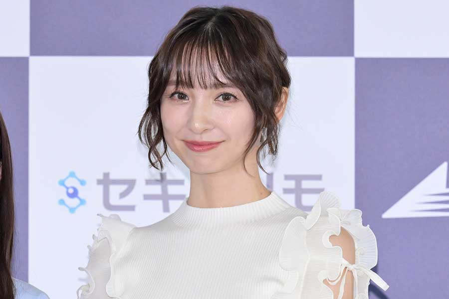 イベントに出席した篠田麻里子【写真：ENCOUNT編集部】