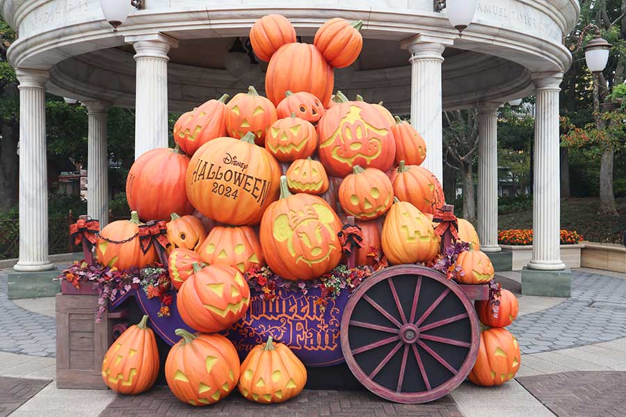 アメリカンウォーターフロントもハロウィーン一色に【写真：ENCOUNT編集部】