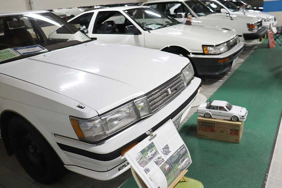 松戸駅の地下駐車場に豪華カー集結【写真：ENCOUNT編集部】