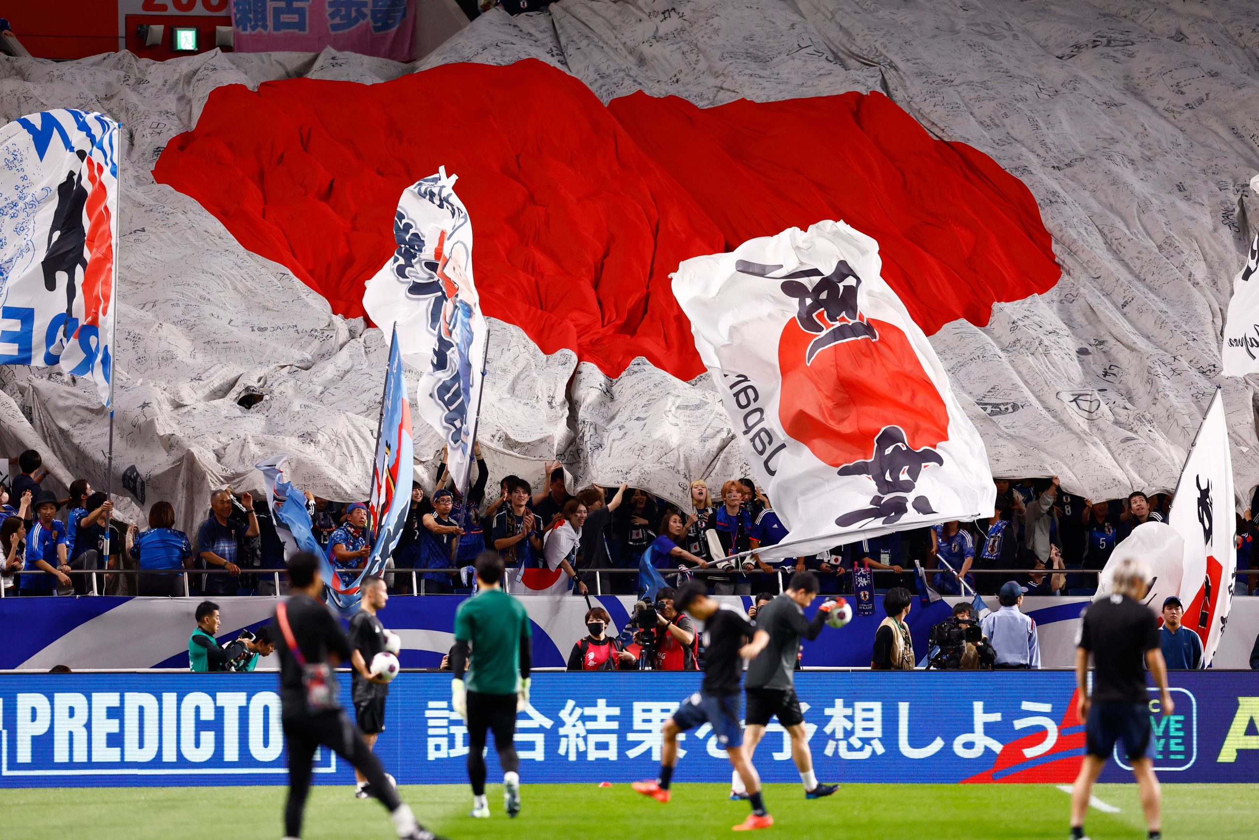 W杯アジア最終予選、日本VSオーストラリアは引き分けに終わった【写真：ENCOUNT編集部】