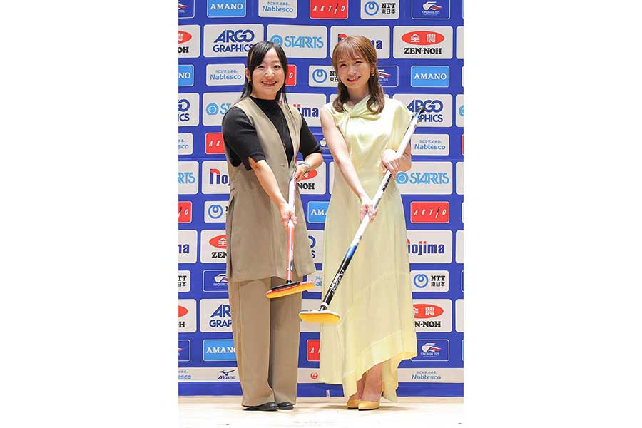 秋元真夏、「日本カーリング選手権大会横浜2025」応援サポーター就任　15時開始のイベントに8時からファンが