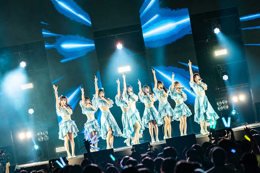 12月の野音が現体制ラストのワンマンライブとなる【写真：GIGA・GIGA SONIC実行委員会】