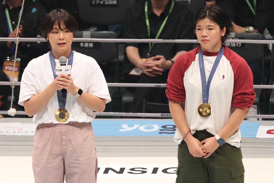 パリ五輪女子金メダリストのギャル挑戦に視聴者衝撃「可愛かった」「違和感なくて面白いw」