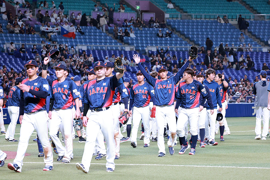 侍ジャパンがチェコに9-0で快勝【写真：産経新聞社】