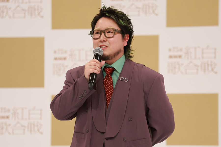 NHK『第75回紅白歌合戦』に初出場が決まったこっちのけんと【写真：山口比佐夫】