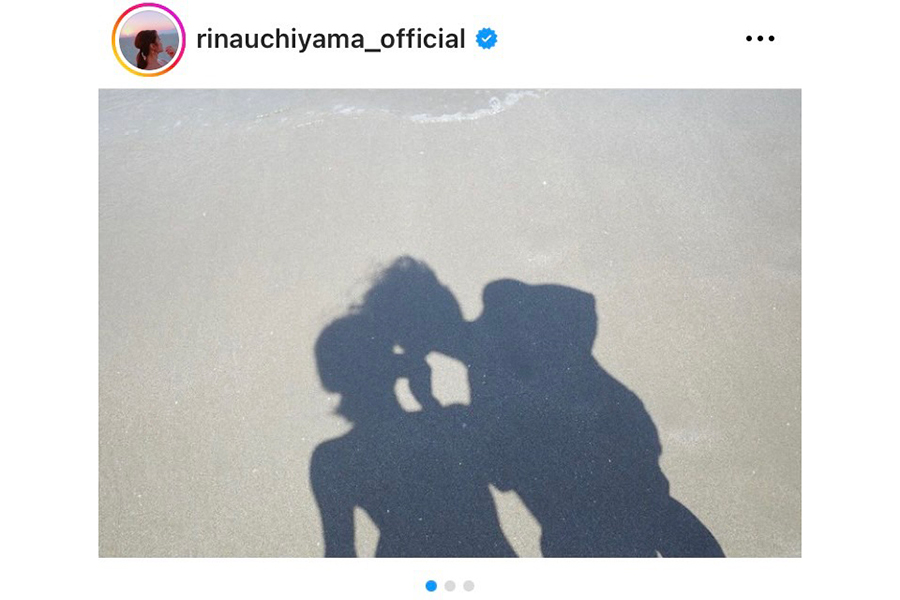 内山理名の実際の投稿【写真：インスタグラム（＠rinauchiyama_official）より】