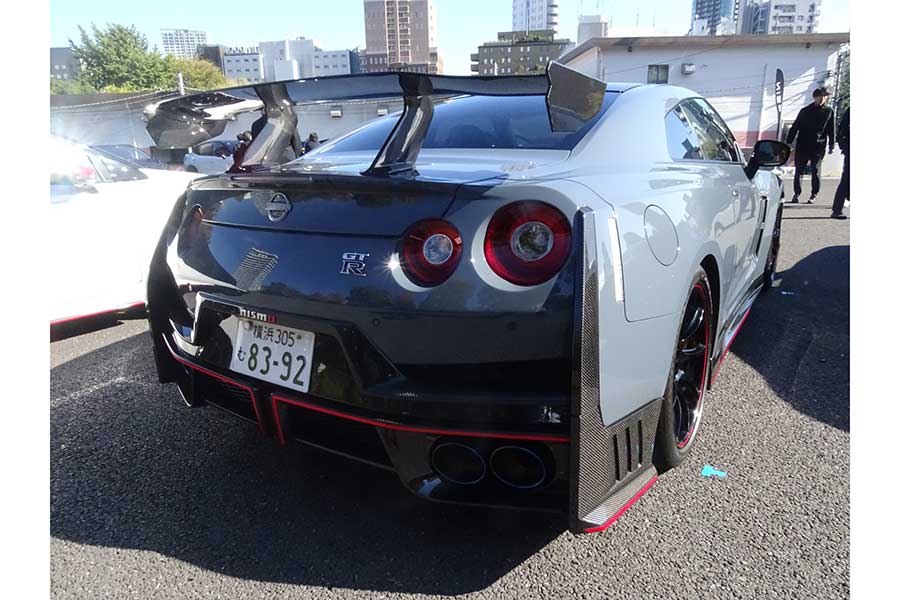 試乗会で注目を集めたGT-R NISMO Special edition（2024年モデル）【写真：ENCOUNT編集部】