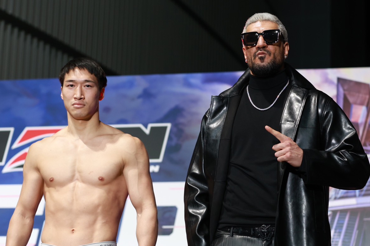 【RIZIN】「この体重差は怖すぎ」安保瑠輝也とカリミアンの体重差約16・6キロ　前日計量パスもファン困惑