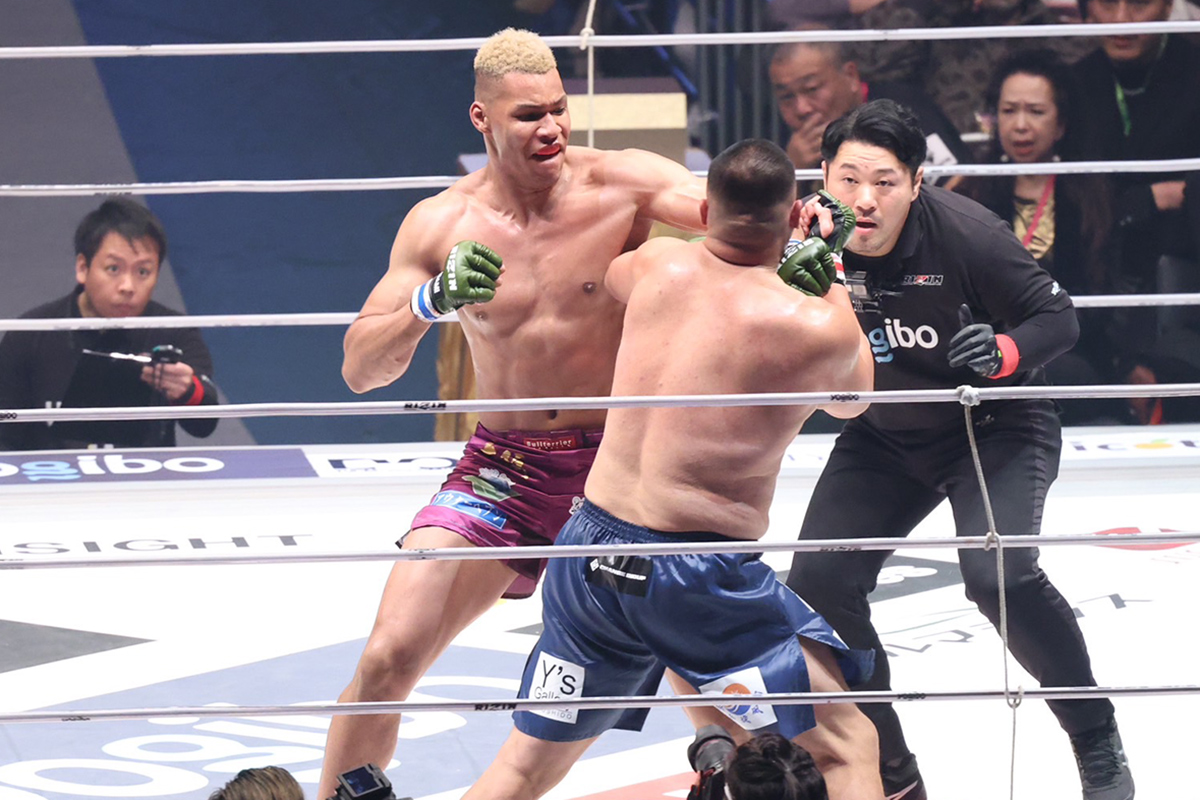 【RIZIN】身長205cmのBD戦士が衝撃の1R・TKO勝利　元力士を沈め「これがエドポロ・キング」