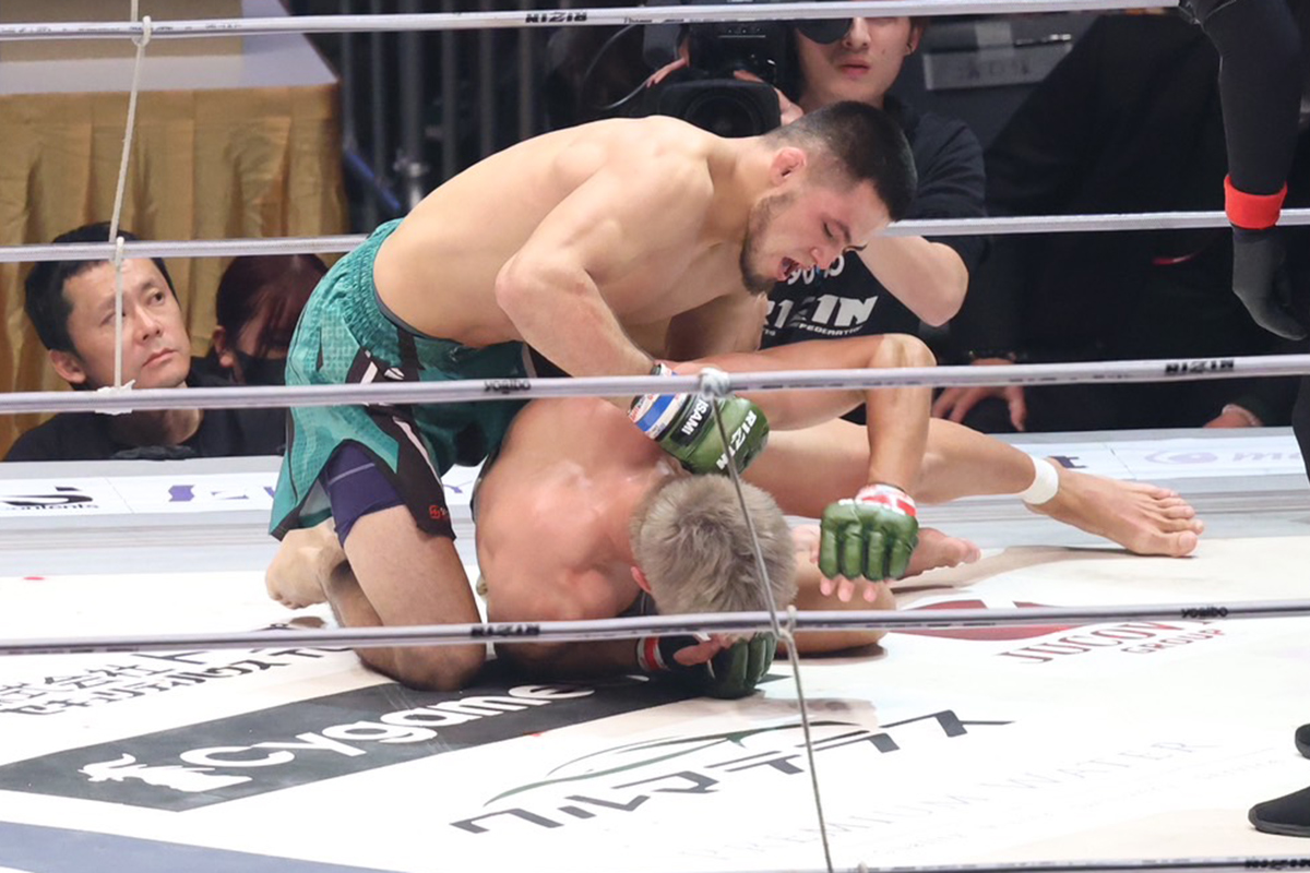 【RIZIN】37歳・久保優太、プロ無敗のシェイドゥラエフに2R・TKO負け　パンチを大量被弾で顔面からは流血