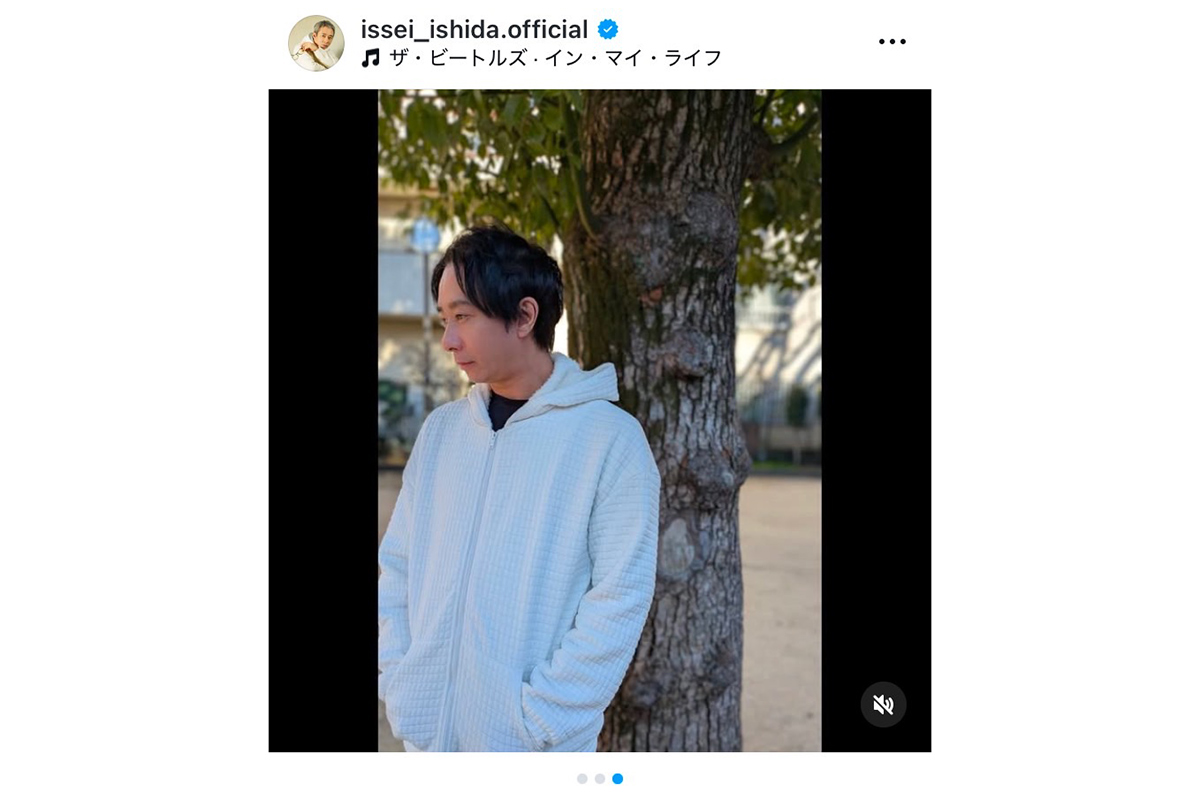 いしだ壱成の実際の投稿【写真：インスタグラム（@issei_ishida.official）より】