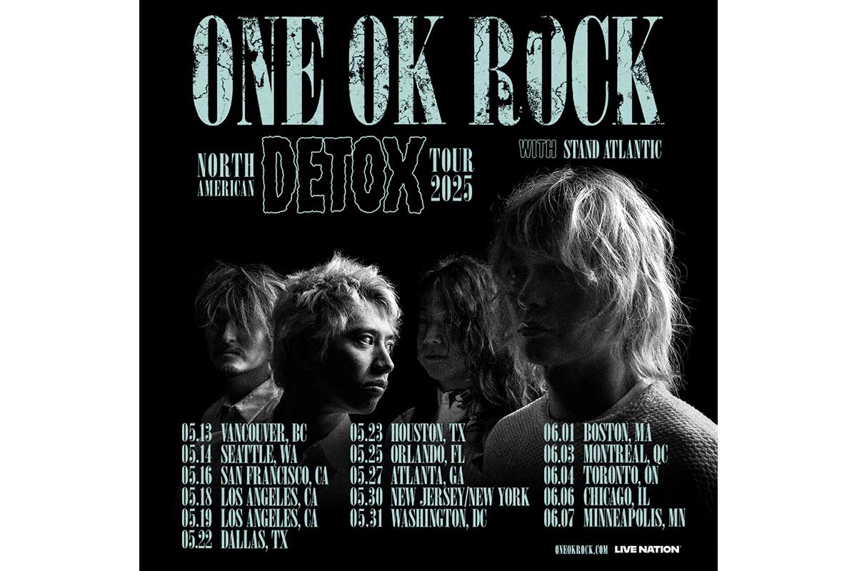 ONE OK ROCK、バンド史上最大規模の北米ツアー　新アルバム引っ提げて15都市を巡る