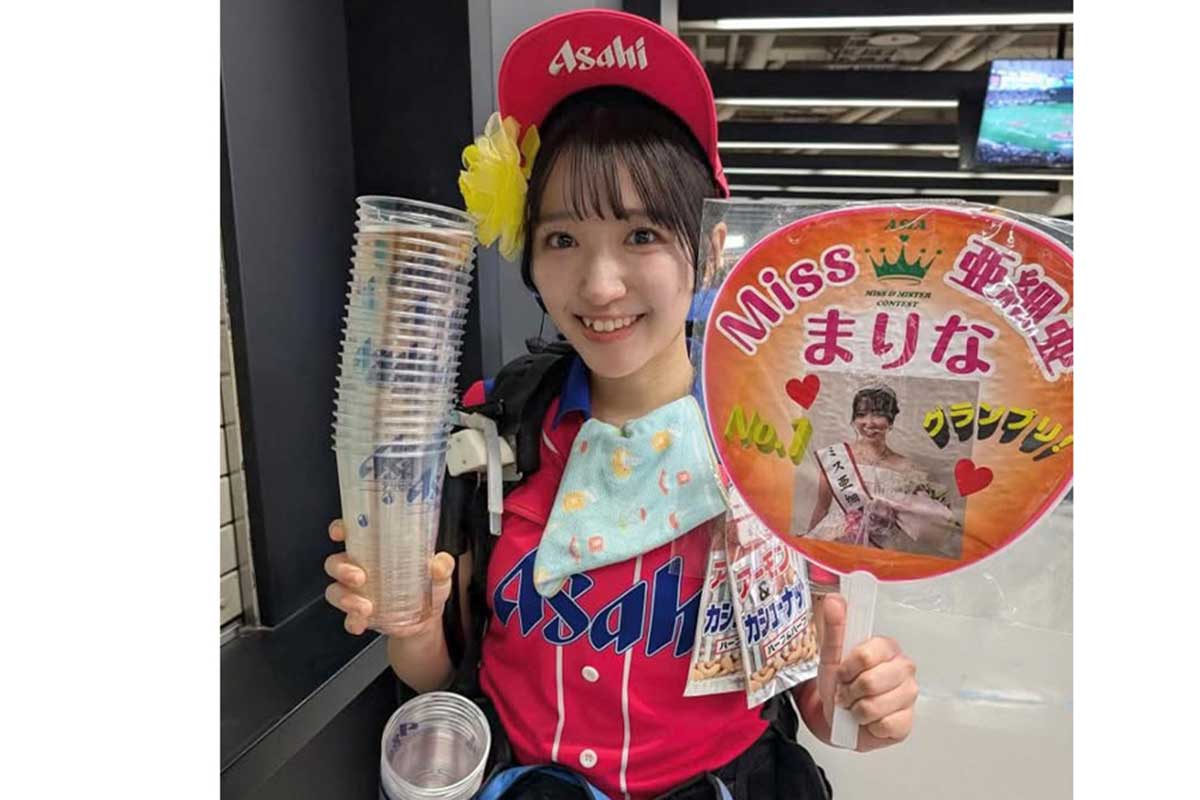 東京ドームのビール売り子、ミスコンGPに　ミスキャン挑戦は「さらに上を目指して」