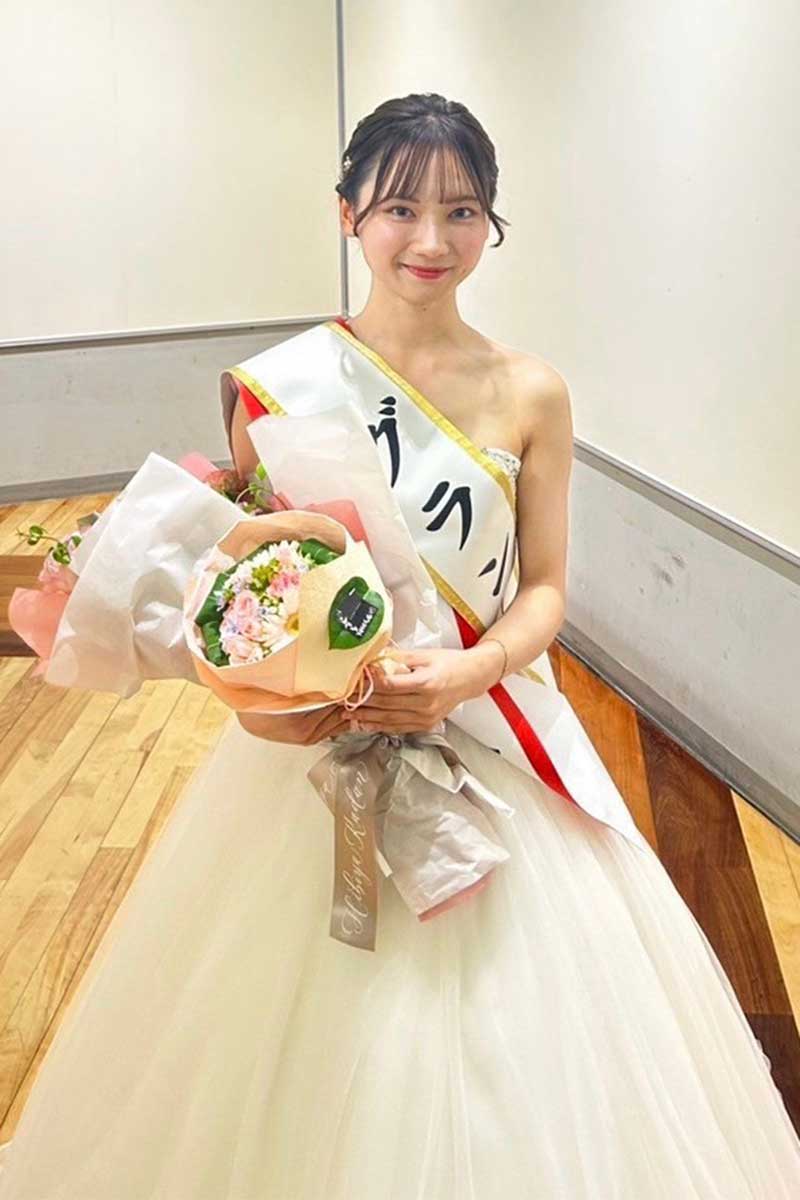 ミス大妻コンテスト2024グランプリの竹之内萌絵さん【写真：本人提供】