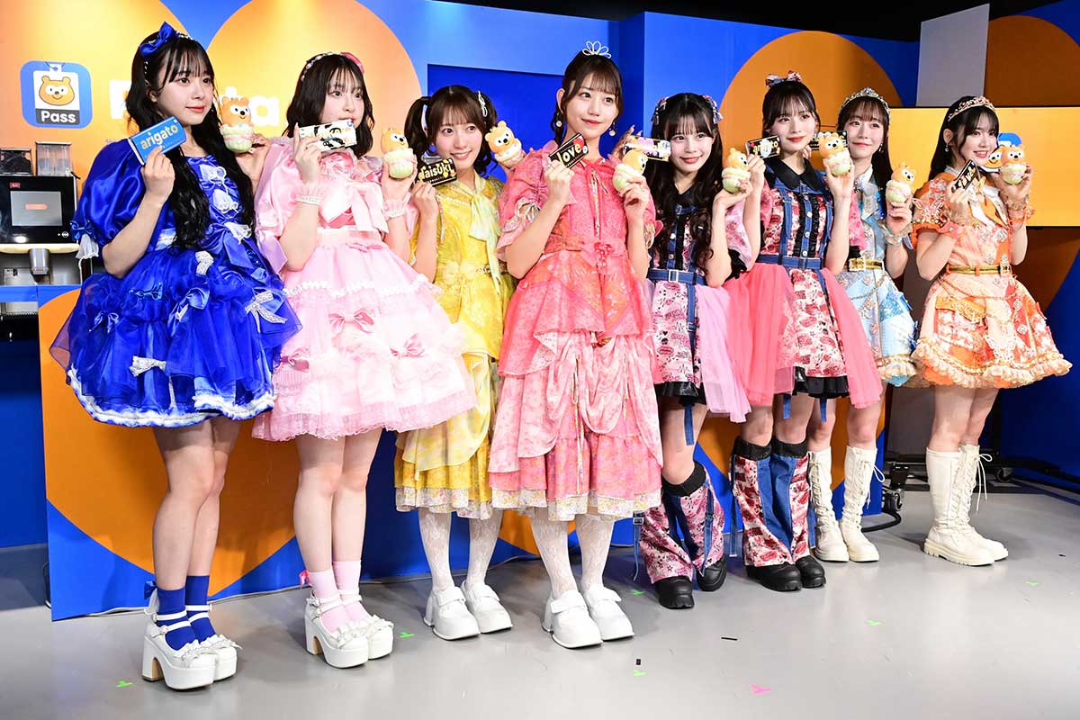 アソビシステムのアイドル8人がグループの垣根超えて勢揃い　チョコ手渡し対決繰り広げる